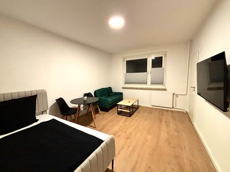 Moderne 1Raum Wohnung in Zeithain / WLAN / Küche / Parkplatz Moderne 1Raum Wohnung in Zeithain / WLAN / Küche / Parkplatz