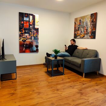 2-Zimmer Wohnung perfekt für Langzeitaufenthalte 2-Zimmer Wohnung perfekt für Langzeitaufenthalte