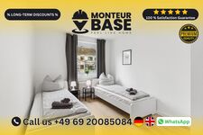 MONTEUR BASE - Unterkunft für 2-7 Personen in Frankfurt Main Obrázok 1 MONTEUR BASE - Unterkunft für 2-7 Personen in Frankfurt Main Obrázok 1
