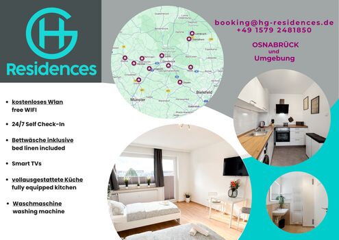 Moderne Wohnung für Monteure und Geschäftsreisende Moderne Wohnung für Monteure und Geschäftsreisende