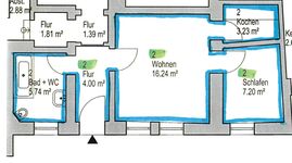 Grundriss Wohnung 2 Grundriss Wohnung 2