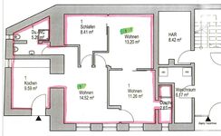 Grundriss Apartment 1 Grundriss Apartment 1