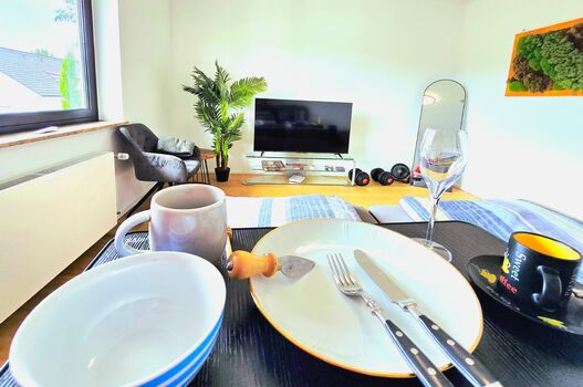 Holiday luxury: smart TV, full-length mirror and breakfast in bed. Your bedroom near Trier. Holiday luxury: smart TV, full-length mirror and breakfast in bed. Your bedroom near Trier.