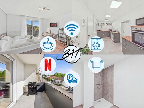 BAT Home Solutions | Trierweiler | 5 Unterkünfte | 29 PAX BAT Home Solutions | Trierweiler | 5 Unterkünfte | 29 PAX