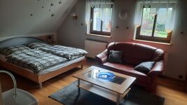 Doppelbett im Familienzimmerdoppelzimmer Doppelbett im Familienzimmerdoppelzimmer