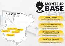 MONTEUR BASE - Unterkunft für 2-50 Personen in Hanau Bild 5 MONTEUR BASE - Unterkunft für 2-50 Personen in Hanau Bild 5