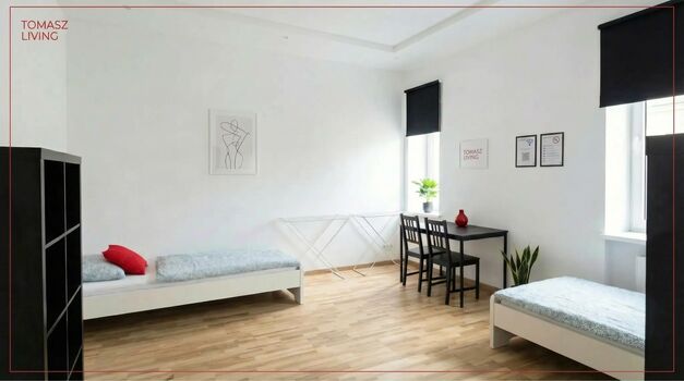 TOMASZ LIVING Alsdorf: 0% Risiko | Einzelbetten | WLAN Zdjęcie 3 TOMASZ LIVING Alsdorf: 0% Risiko | Einzelbetten | WLAN Zdjęcie 3
