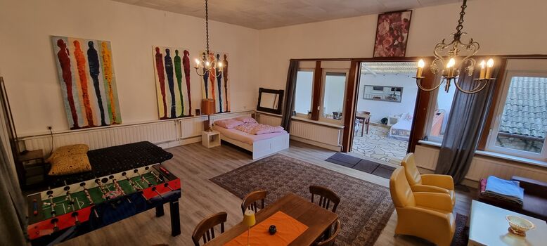 NEU** Besondere LOFT Wohnung für bis zu 6 Personen! Terrasse Bild 2 NEU** Besondere LOFT Wohnung für bis zu 6 Personen! Terrasse Bild 2