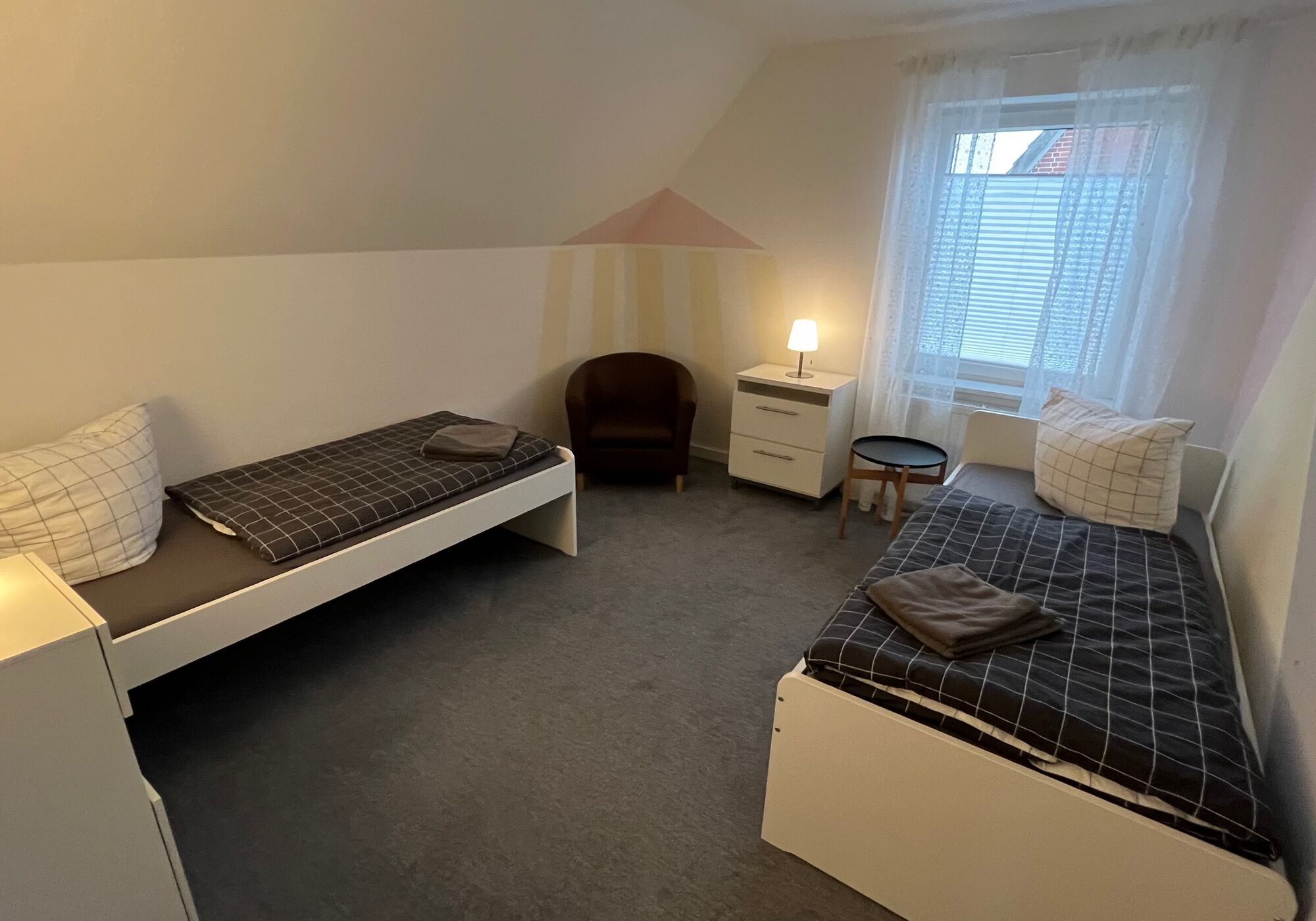 Schlafzimmer mit Einzelbetten Schlafzimmer mit Einzelbetten