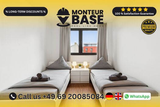 MONTEUR BASE - Unterkunft für 2-50 Personen in Hanau Bild 1 MONTEUR BASE - Unterkunft für 2-50 Personen in Hanau Bild 1