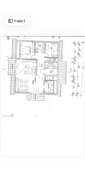 95 m² Wohnung Monteurwohnung | 5 Betten | 2 Balkone | WLAN Obrázok 5 95 m² Wohnung Monteurwohnung | 5 Betten | 2 Balkone | WLAN Obrázok 5