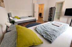 Blaues Zimmer 2 Einzelbetten, TV Blaues Zimmer 2 Einzelbetten, TV