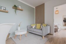 Der Wohn-Essbereich mit Couch Der Wohn-Essbereich mit Couch