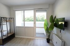 Schlafzimmer mit Balkonzugang Schlafzimmer mit Balkonzugang