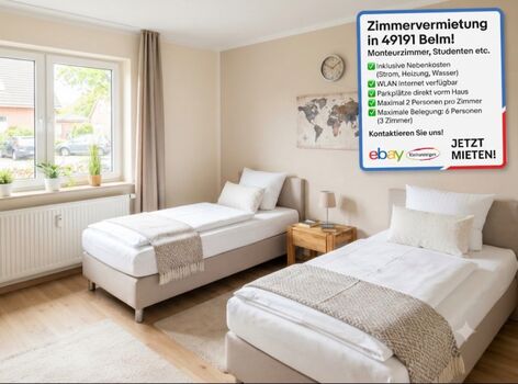 Monteurwohnung Belm/ Osnabrück Monteurwohnung Belm/ Osnabrück
