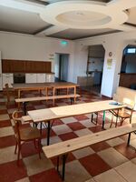 Küche mit Essbereich, großer Wohnbereich Küche mit Essbereich, großer Wohnbereich