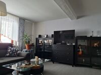 Wohnraum mit Schlafsofa erstes Obergeschoss Wohnraum mit Schlafsofa erstes Obergeschoss