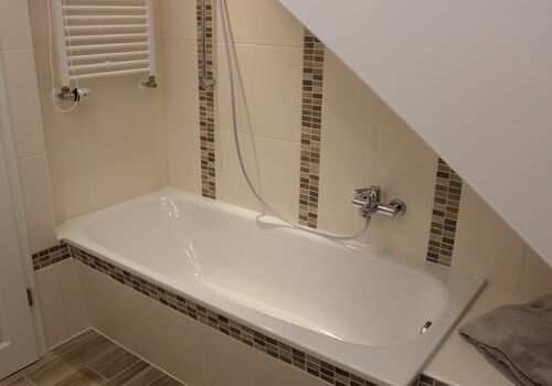 Badezimmer, mit Abduschmöglichkeit (Höhe 1,92cm) Duschrollo Badezimmer, mit Abduschmöglichkeit (Höhe 1,92cm) Duschrollo