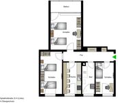 Kaupa 23a, 4.OG l Wohnung für 5 Pers. für Monteure in Passau Bild 12 Kaupa 23a, 4.OG l Wohnung für 5 Pers. für Monteure in Passau Bild 12