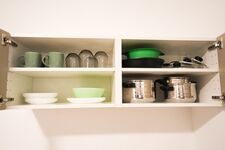 Kochgeschirr ist vorhanden Kochgeschirr ist vorhanden