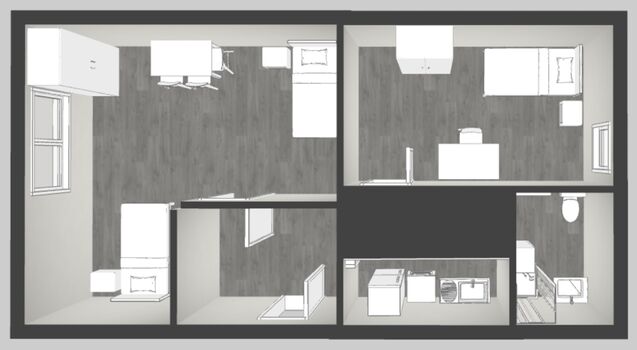 Monteurwohnung 3 Pers. | Garage I WLAN Obrázok 3 Monteurwohnung 3 Pers. | Garage I WLAN Obrázok 3