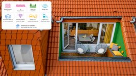Balkon mit Naturblick | Balcony with Garden View Balkon mit Naturblick | Balcony with Garden View