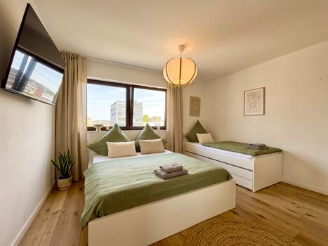 Top Floor Maisonette: Zentrales Penthouse mit Parkplatz dire Top Floor Maisonette: Zentrales Penthouse mit Parkplatz dire