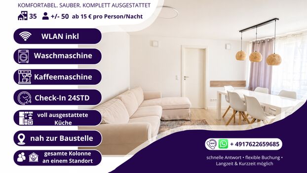 Hostion Monteurwohnungen in Brühl Hostion Monteurwohnungen in Brühl