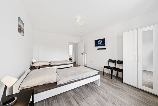 Monteurwohnung Solingen für 8 Personen – 4 Schlafzimmer, 100 m², 3. OG Monteurwohnung Solingen für 8 Personen – 4 Schlafzimmer, 100 m², 3. OG