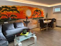 Wohnzimmer mit Küche Wohnzimmer mit Küche