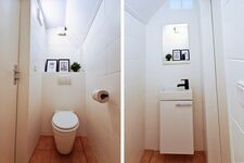 Badezimmer 2 mit Toilette. Badezimmer 2 mit Toilette.