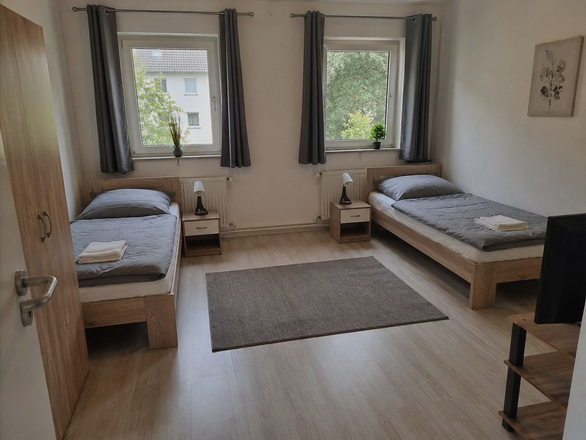 Doppelzimmer mit zwei Einzelbetten Doppelzimmer mit zwei Einzelbetten