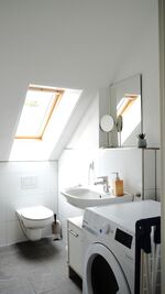 Extra WC mit Waschmaschine Weinbergblck Extra WC mit Waschmaschine Weinbergblck