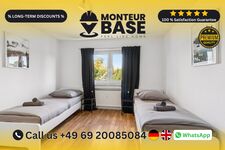 MONTEUR BASE - Unterkunft für 2-7 Personen in Offenbach a.M. Bild 1 MONTEUR BASE - Unterkunft für 2-7 Personen in Offenbach a.M. Bild 1