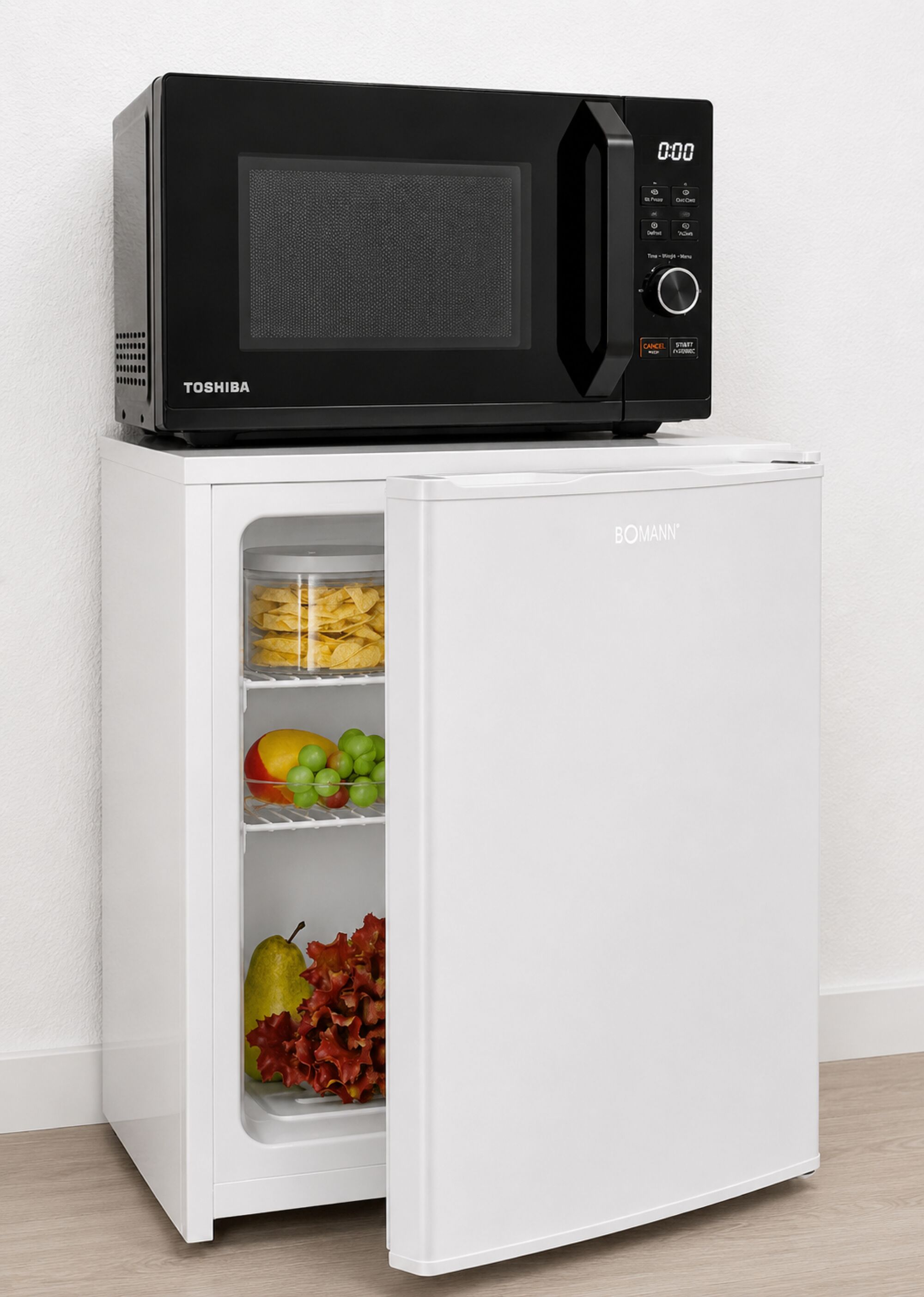 Mikrowelle und Kühlschrank in jedem Zimmer Mikrowelle und Kühlschrank in jedem Zimmer