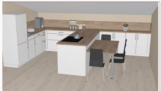 Neue Küche – wird aktuell eingebaut, voll ausgestattet Neue Küche – wird aktuell eingebaut, voll ausgestattet