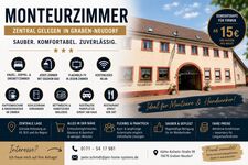 Komfortable Monteurzimmer & Langzeitaufenthalte – Picture 1 Komfortable Monteurzimmer & Langzeitaufenthalte – Picture 1