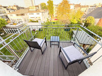 Balkon 2 von 2 mit Garten Balkon 2 von 2 mit Garten