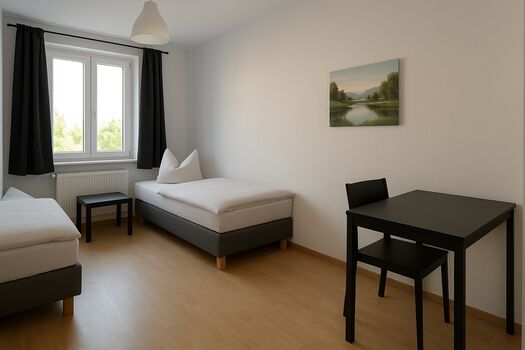 Schönes Zimmer mit TV und Wi-Fi Schönes Zimmer mit TV und Wi-Fi