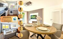 Nordbrise-Apartments A23-10min Hamburg 4 Personen Apartment Bild 1 Nordbrise-Apartments A23-10min Hamburg 4 Personen Apartment Bild 1