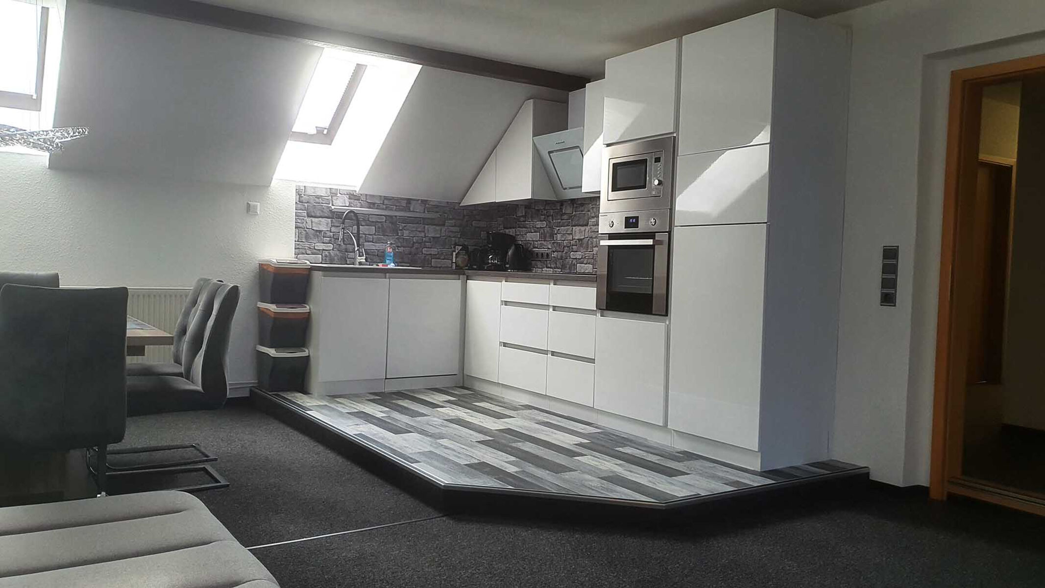 Küchenbereich Wohnung 2 Küchenbereich Wohnung 2