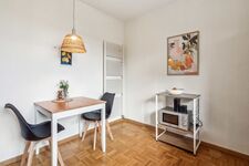 Küche mit Sitzmöglichkeit Küche mit Sitzmöglichkeit