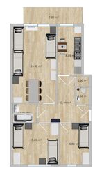 Grundriss nach Fertigstellung Grundriss nach Fertigstellung