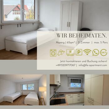 F&E // Hochwertige Monteurwohnung in Asperg F&E // Hochwertige Monteurwohnung in Asperg
