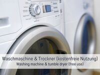 Waschmaschine und Trockner - Monteurzimmer in Alpirsbach Waschmaschine und Trockner - Monteurzimmer in Alpirsbach