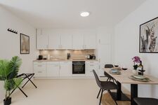 Küchenbereich unserer Großen Appartements Küchenbereich unserer Großen Appartements