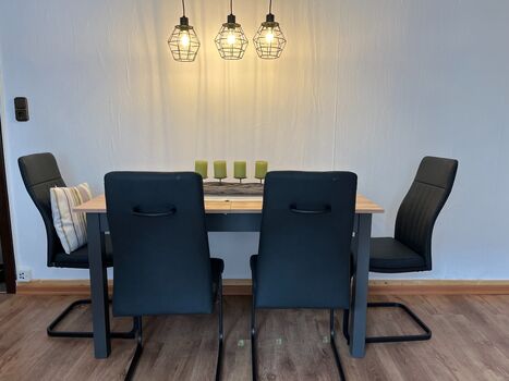 Essbereich im Wohnzimmer Essbereich im Wohnzimmer