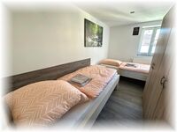WG 3/4 mit 1 WZ 2 SZ bis 4 Pers - Ansicht Schlafzimmer WG 3/4 mit 1 WZ 2 SZ bis 4 Pers - Ansicht Schlafzimmer