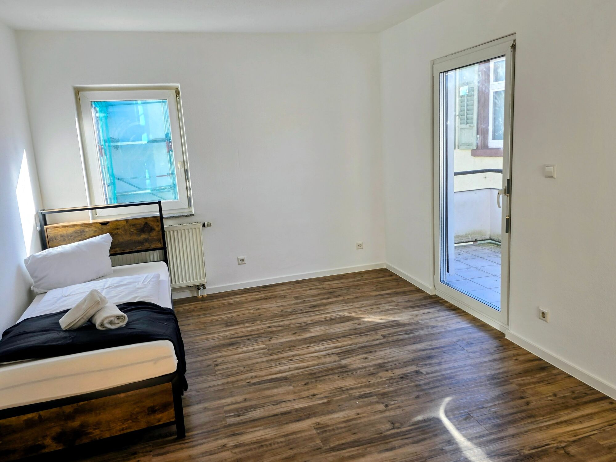 Schlafzimmer mit Balkon Schlafzimmer mit Balkon