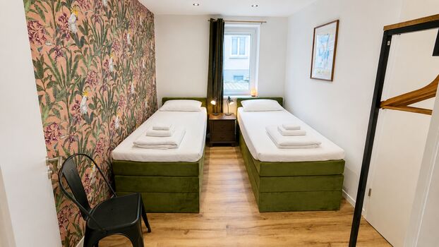 Zentrale Firmenwohnung Ulm mitte | 3 Einzelbetten | WLAN Zentrale Firmenwohnung Ulm mitte | 3 Einzelbetten | WLAN